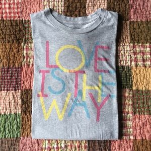 J. Crew PRIDE Human Rights Love is the Way T-Shirt
